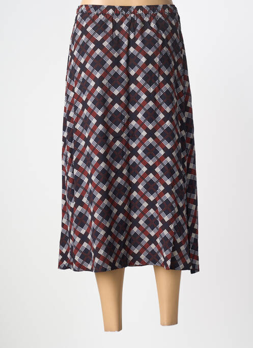Jupe longue tissage crêpe noir NICE THINGS femme