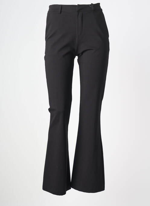 Pantalon flare stretch taille normale noir LUMINA femme