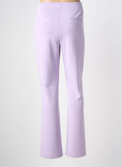 Pantalon flare stretch taille normale violet ESQUALO femme