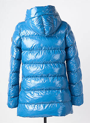 Doudoune poches a capuche bleu U.S. POLO ASSN femme