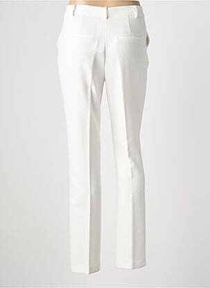Pantalon slim stretch taille normale blanc YAYA femme