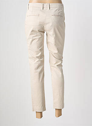 Pantalon chino tissage popeline taille normale beige U.S. POLO ASSN femme