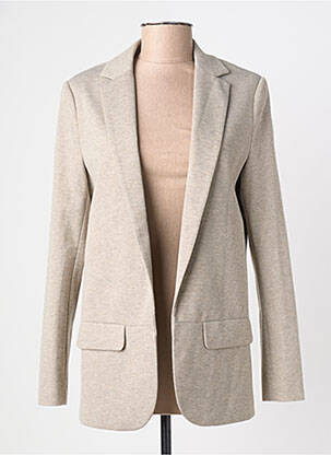 Blazer coupe cintrée beige YAYA femme
