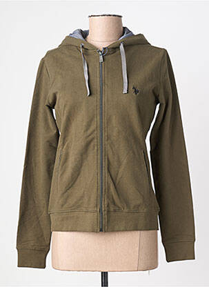 Veste casual coupe cintrée vert U.S. POLO ASSN femme
