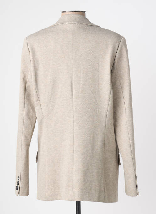 Blazer coupe cintrée beige YAYA femme