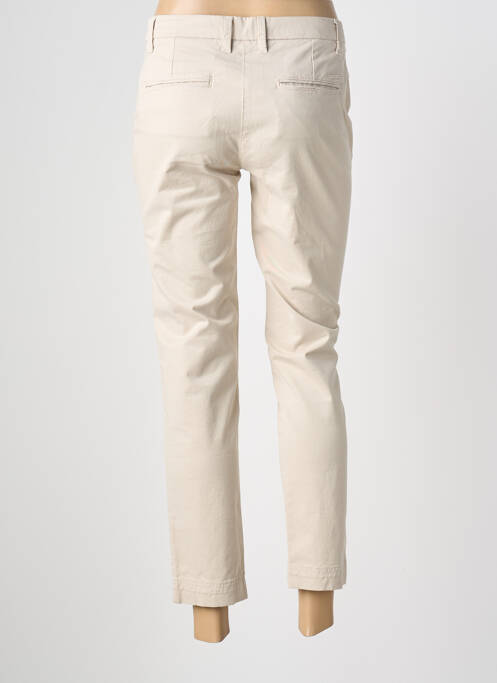 Pantalon chino tissage popeline taille normale beige U.S. POLO ASSN femme