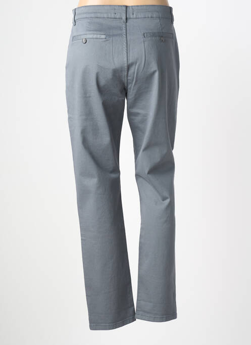 Pantalon chino tissage popeline taille normale gris INDI & COLD femme