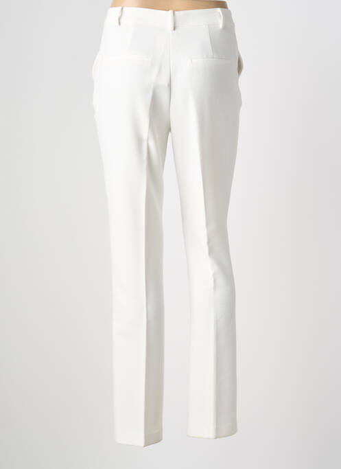 Pantalon slim stretch taille normale blanc YAYA femme