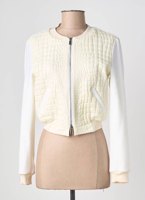 Veste casual col rond blanc PENNYBLACK femme