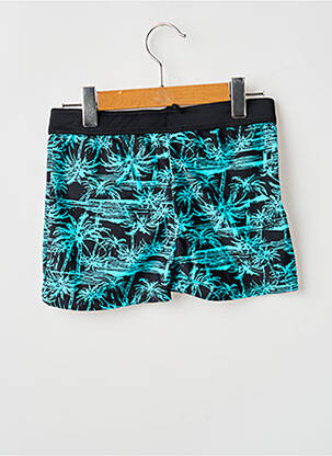 Short de bain imprimé fantaisie bleu LAGON BLEU garçon