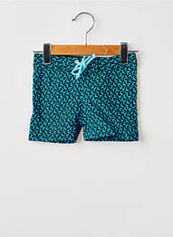 Short de bain imprimé fantaisie bleu LAGON BLEU garcon