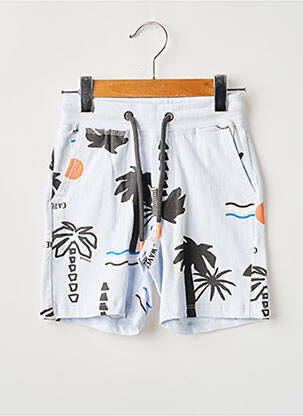 Bermuda taille élastique taille élastique bleu GARCIA garcon