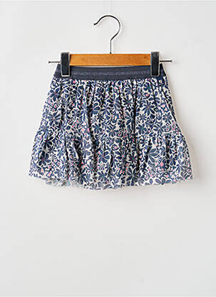 Jupe mi-longue taille élastique noir GARCIA fille