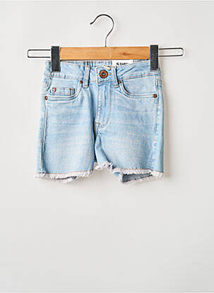 Short tissage denim bleu GARCIA fille