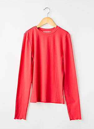 Top manches longues manches longues rose GARCIA fille