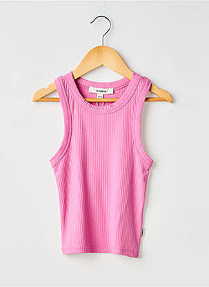 Top sans manche sans manche rose GARCIA fille