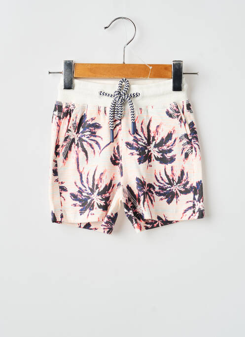 Bermuda taille élastique taille élastique blanc GARCIA garcon