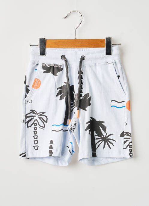 Bermuda taille élastique taille élastique bleu GARCIA garcon