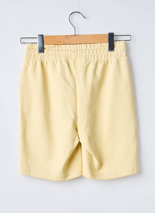 Bermuda fermeture liens à nouer taille élastique jaune GARCIA garcon