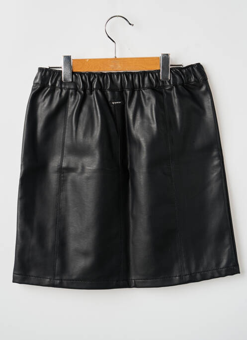 Jupe mi-longue taille élastique noir GARCIA fille