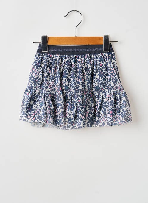 Jupe mi-longue taille élastique noir GARCIA fille