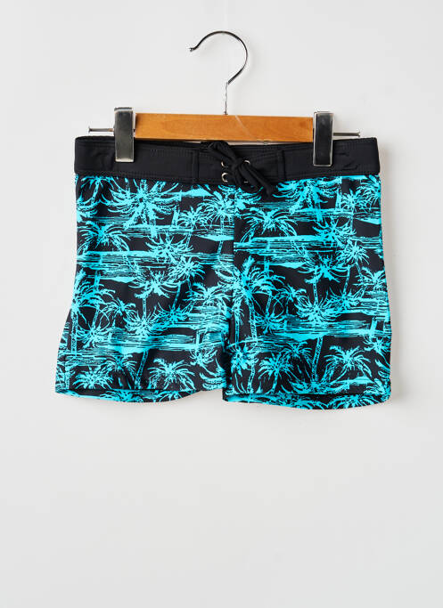 Short de bain imprimé fantaisie bleu LAGON BLEU garcon