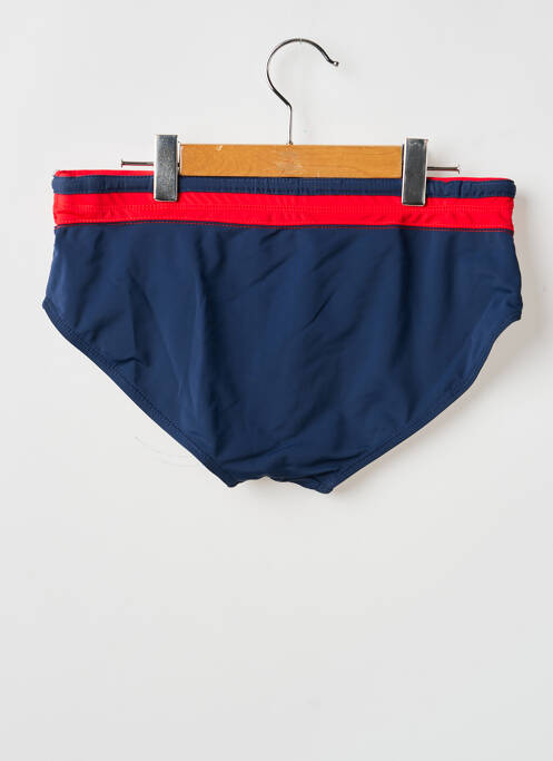 Slip de bain fermeture liens à nouer bleu ATHENA homme