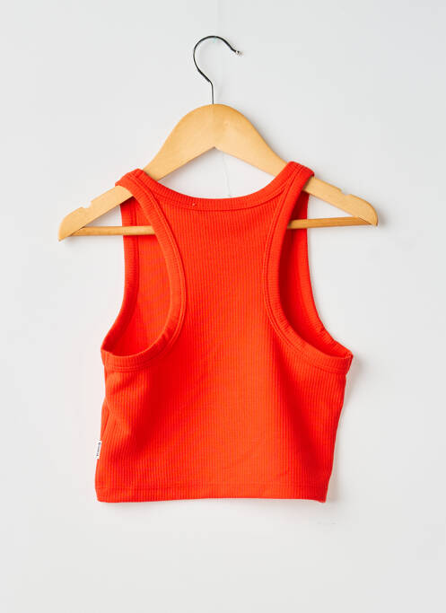 Top sans manche sans manche orange GARCIA fille