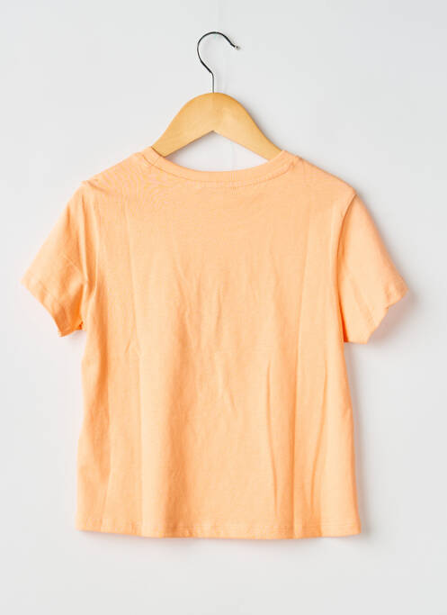 T-shirt coupe droite manches courtes orange GARCIA fille