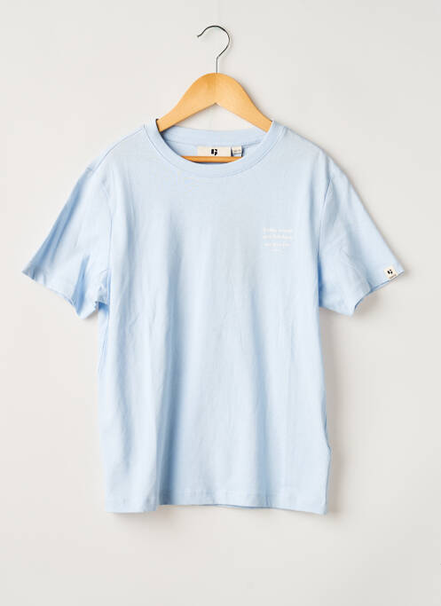 T-shirt coupe droite manches courtes bleu GARCIA garcon