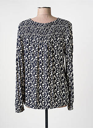 Top imprimé fantaisie manches longues noir STREET ONE femme
