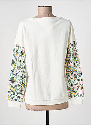 Sweat-shirt manches longues manches longues blanc STREET ONE femme