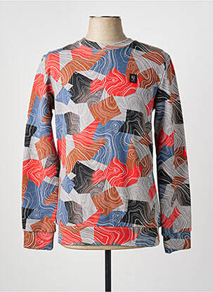 Sweat-shirt imprimé fantaisie manches longues gris GARCIA garcon