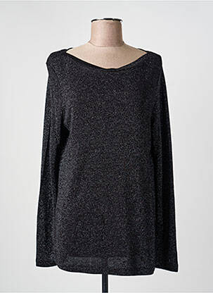 T-shirt coupe droite manches longues noir CECIL femme