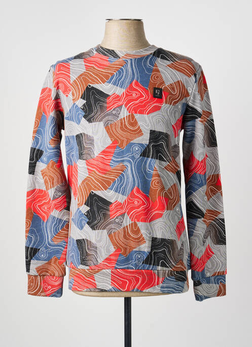 Sweat-shirt imprimé fantaisie manches longues gris GARCIA garcon