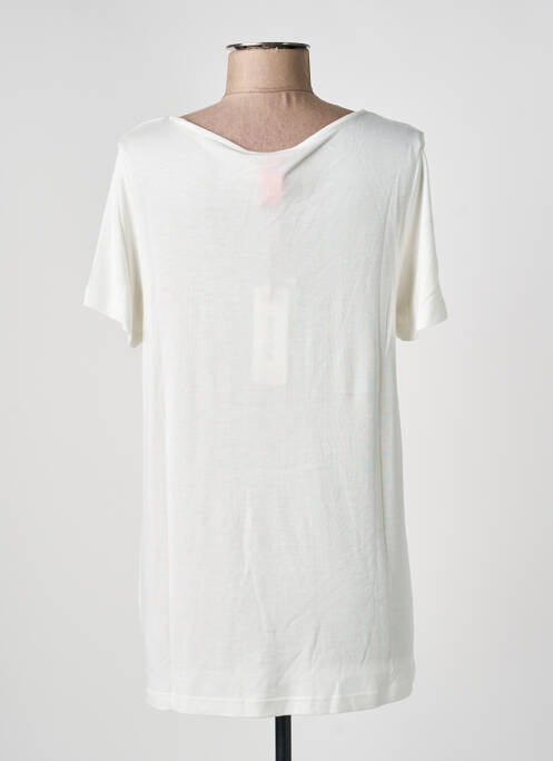 T-shirt coupe droite manches courtes blanc STREET ONE femme