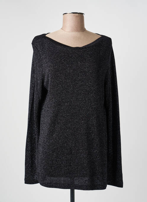 T-shirt coupe droite manches longues noir CECIL femme