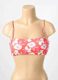 Haut de maillot de bain stretch brassieres rouge COMPAÑIA FANTASTICA femme