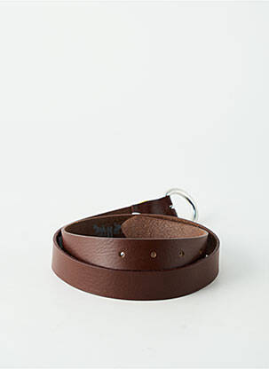 Ceinture effet matière satinée marron LEVI'S homme