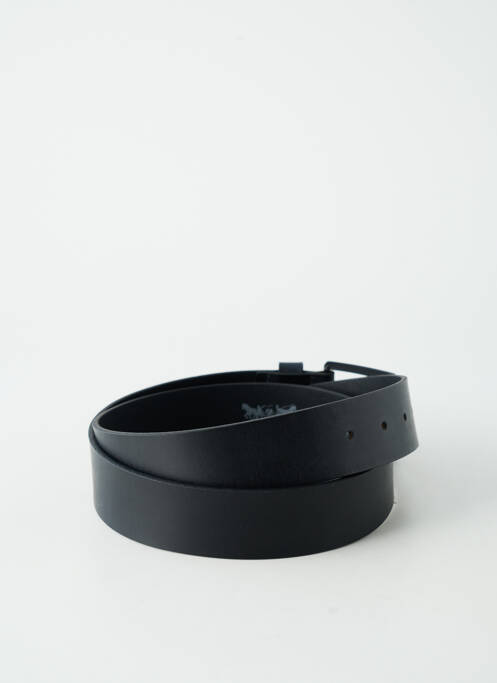 Ceinture effet matière satinée noir LEVIS homme