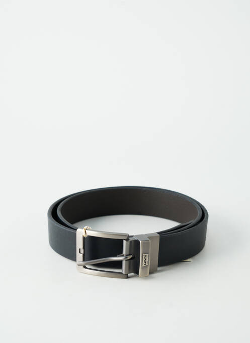 Ceinture effet matière satinée noir LEVIS homme