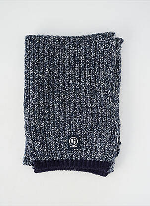 Echarpe tissage chiné bleu GARCIA homme