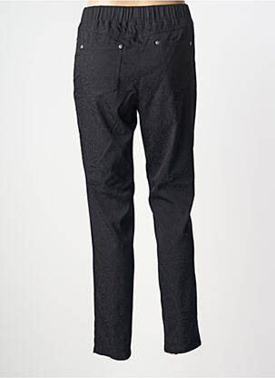 Pantalon slim taille haute taille haute noir KJBRAND femme