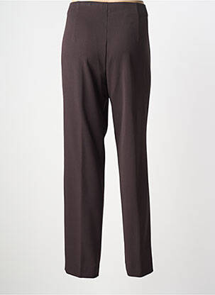 Pantalon slim taille élastique taille normale marron KJBRAND femme