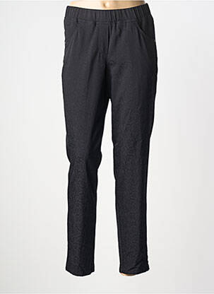 Pantalon slim taille élastique taille haute noir KJBRAND femme