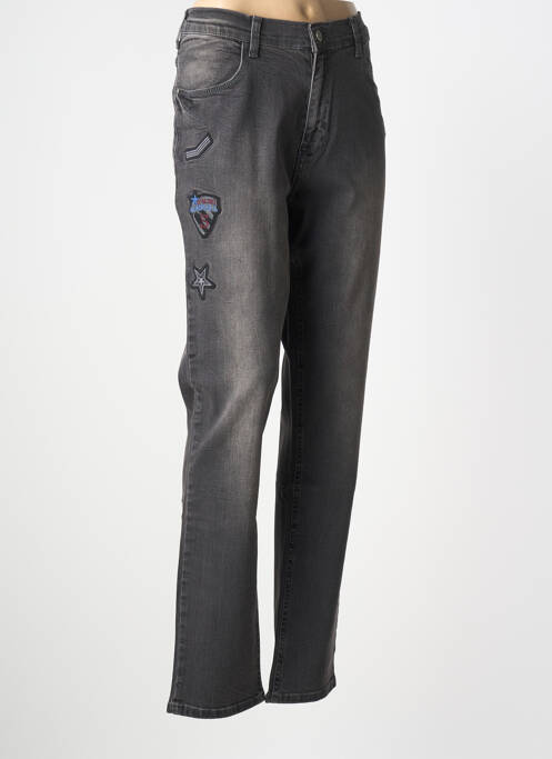 Jeans coupe slim stretch taille normale gris NO SECRET femme