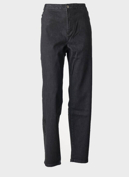 Jeans coupe slim stretch taille normale noir CISO femme