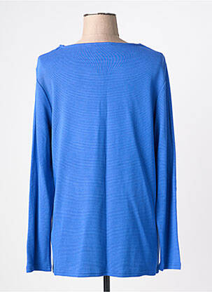T-shirt manches longues manches longues bleu SEE YOU femme