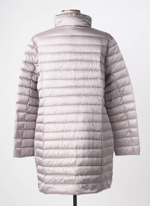 Doudoune poches sans capuche gris WHITE LABEL femme