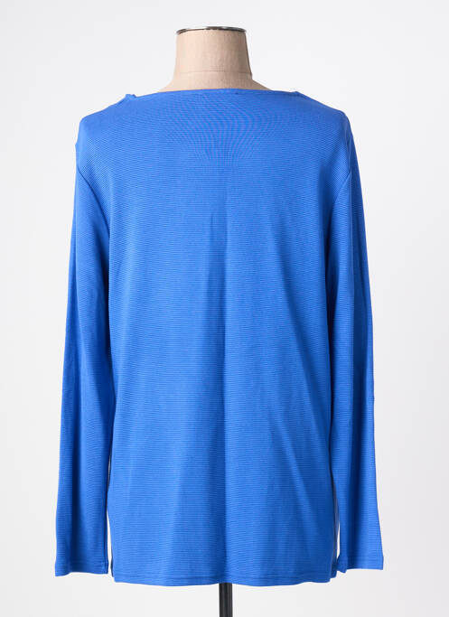 T-shirt manches longues manches longues bleu SEE YOU femme